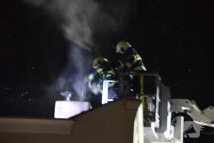 Brandweer doet onderzoek naar schoorsteenbrand