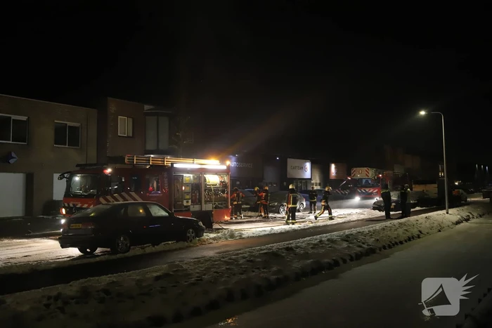 Persoon gewond bij brand in garage