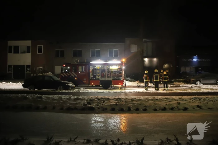 Persoon gewond bij brand in garage