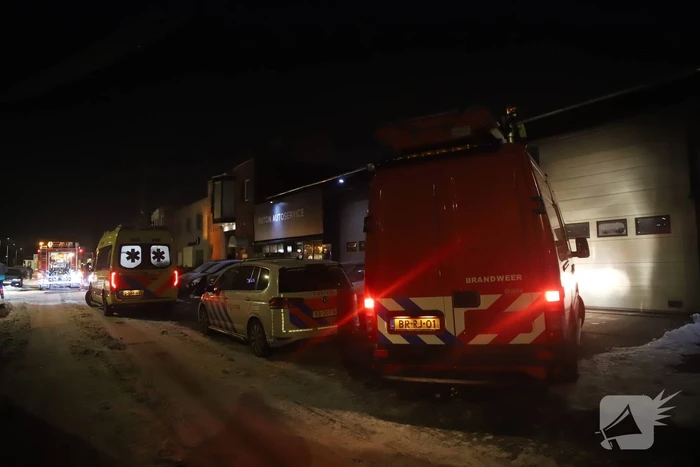 Persoon gewond bij brand in garage