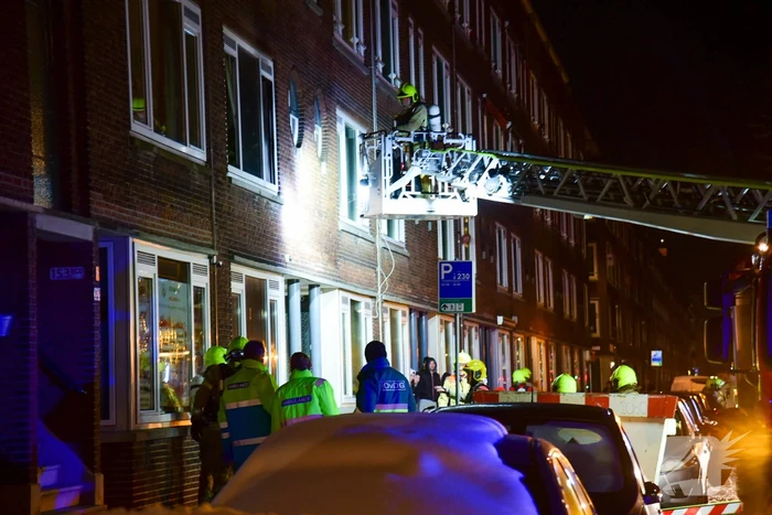 Uitslaande brand in woning