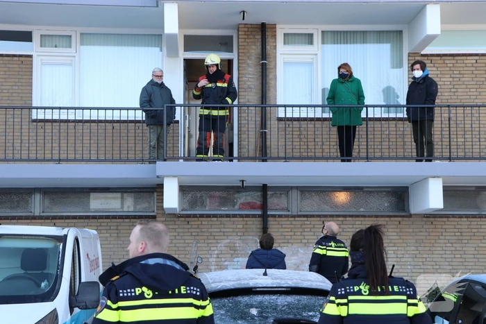 Onderzoek naar brand in flatwoning