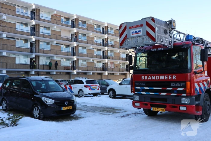 Onderzoek naar brand in flatwoning