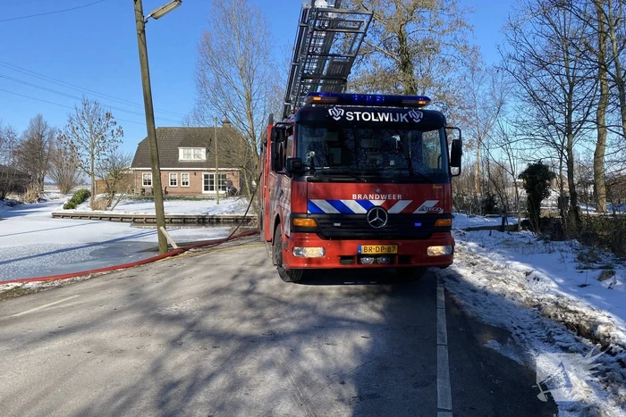 Veel rook bij zolderbrand