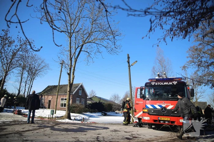 Veel rook bij zolderbrand