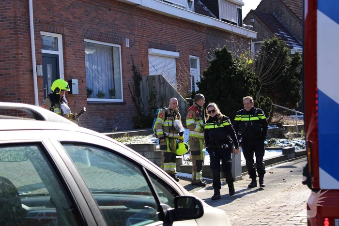 Metingen verricht na melding van gaslucht