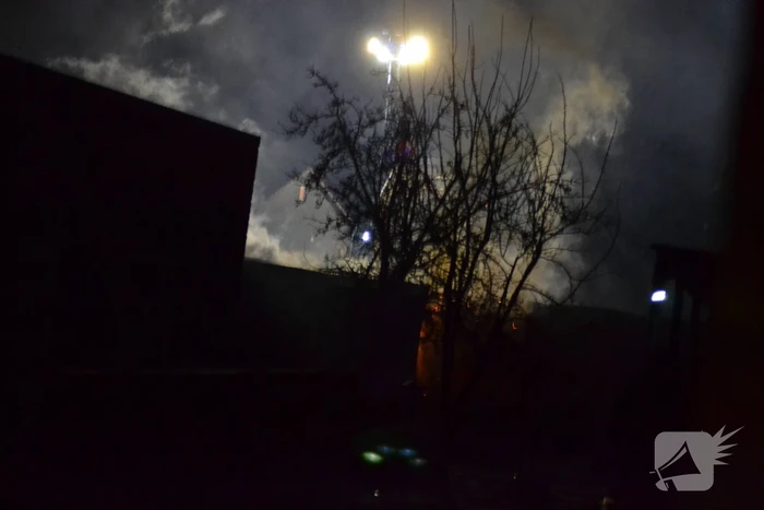 Brand in tuin met gasflessen