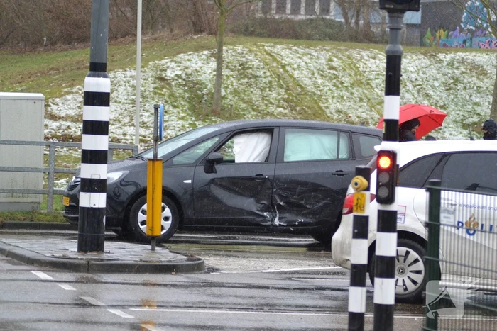 Persoon gewond bij ongeval op kruising