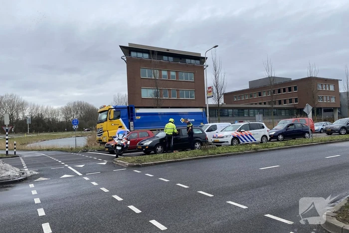 Automobilist klemgereden door politie
