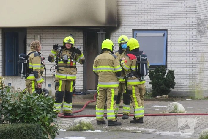 Veel schade bij uitslaande woningbrand