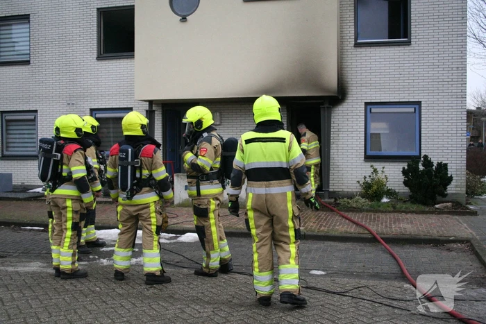 Veel schade bij uitslaande woningbrand
