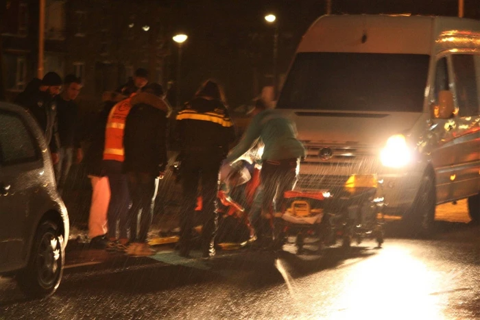 Gewonde na valpartij met scooter