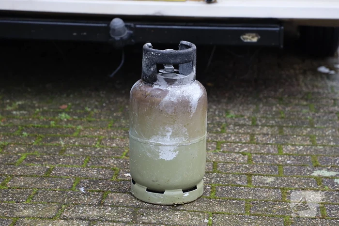 Veel schade na brand in camper