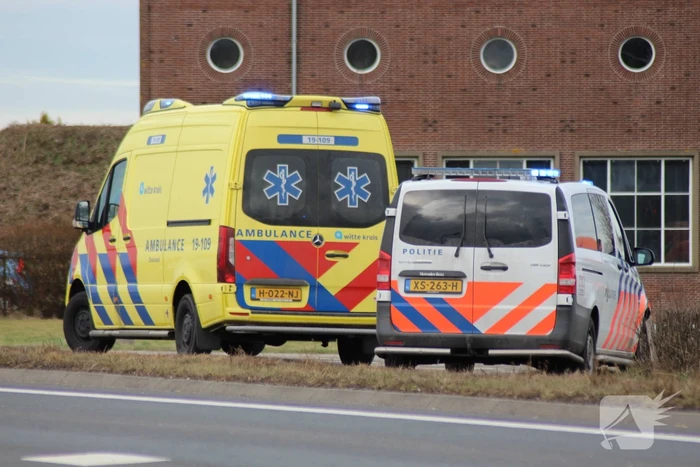 Scooterrijder gewond bij botsing met afslaande auto