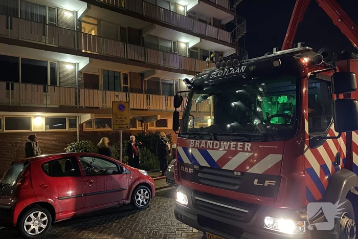 Keukenbrand veroorzaakt veel rook
