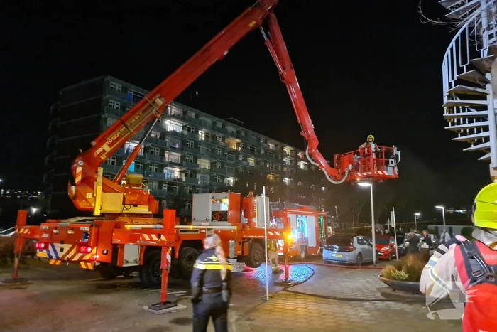 Keukenbrand veroorzaakt veel rook