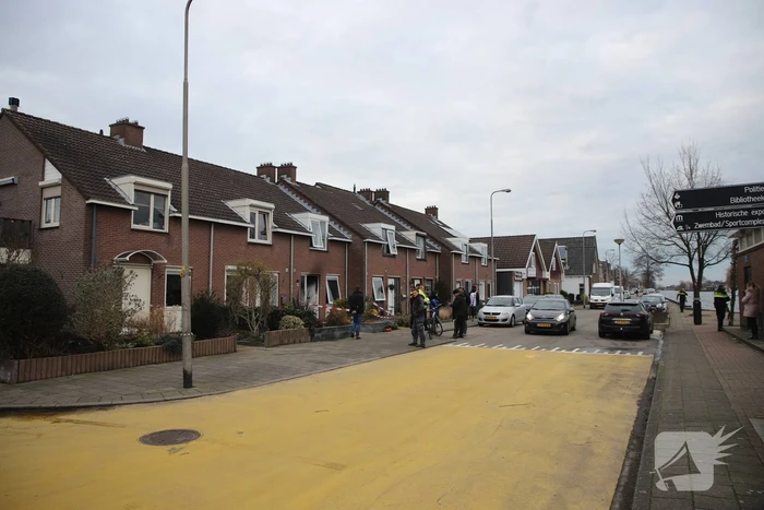 Brand na steekincident in woning