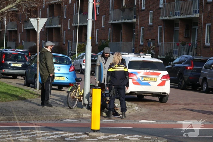 Fietser aangereden door auto