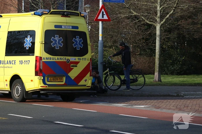 Fietser aangereden door auto