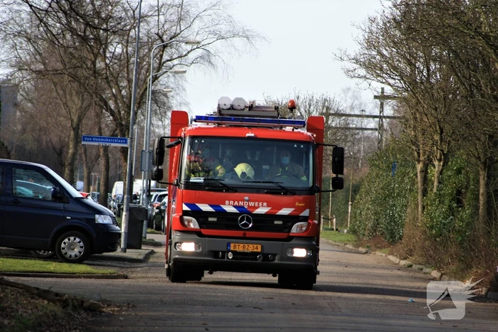 Onderzoek in woning naar gasleklage