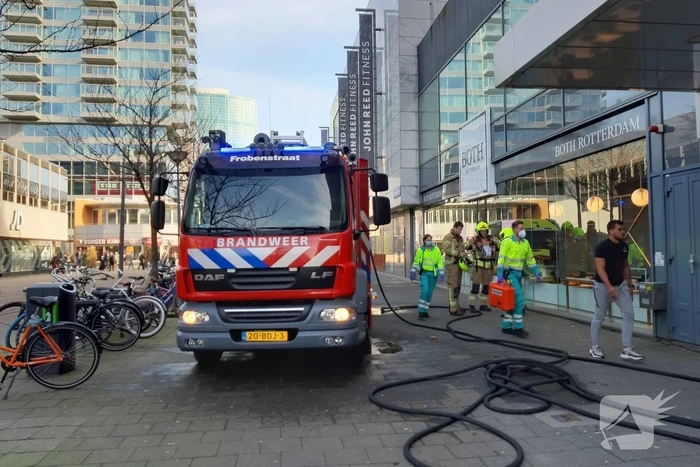 Persoon nagekeken na mogelijke brand