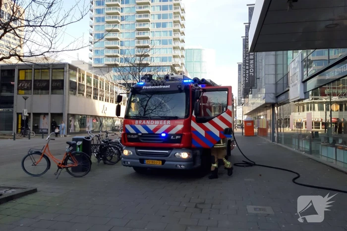 Persoon nagekeken na mogelijke brand