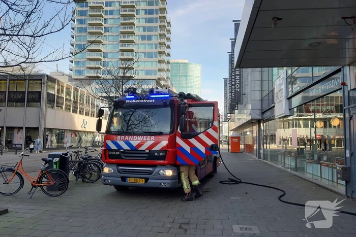 Persoon nagekeken na mogelijke brand