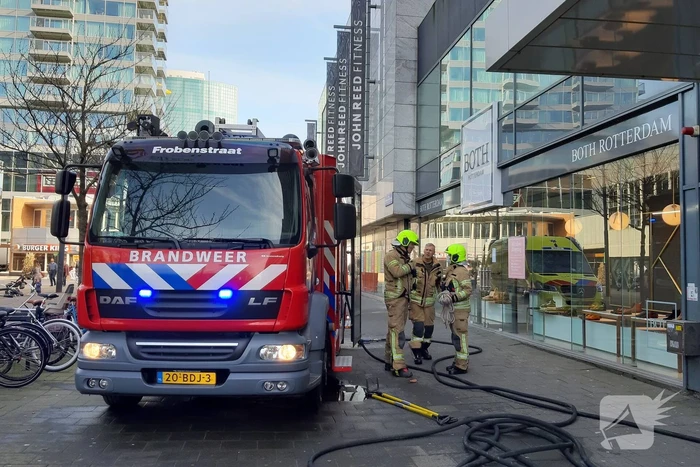 Persoon nagekeken na mogelijke brand