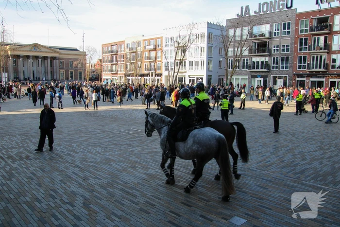 Viruswaanzin en ondernemers demonstreren tegen coronabeleid