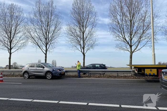 Schade bij ongeval op snelweg