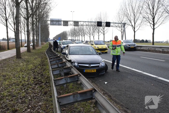 Schade bij ongeval op snelweg
