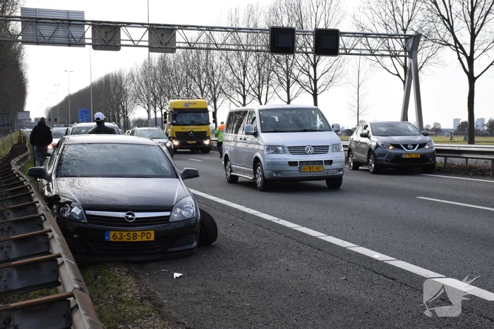 Schade bij ongeval op snelweg