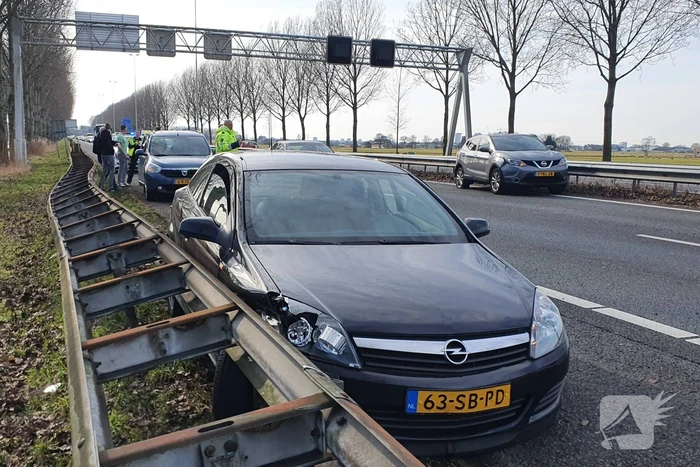 Schade bij ongeval op snelweg