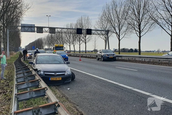 Schade bij ongeval op snelweg