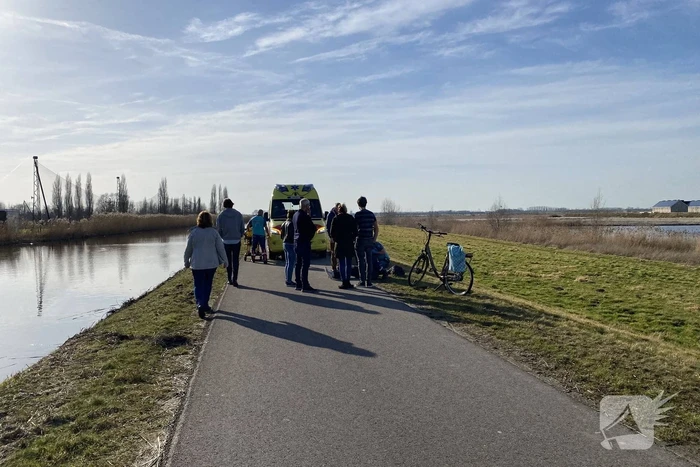 Fietser gewond na valpartij