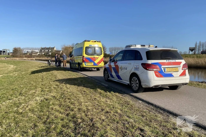 Fietser gewond na valpartij