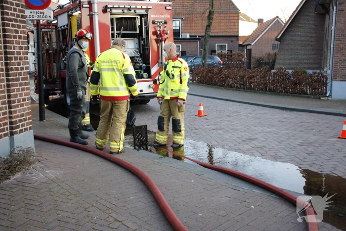 Woning vol water door lekkage