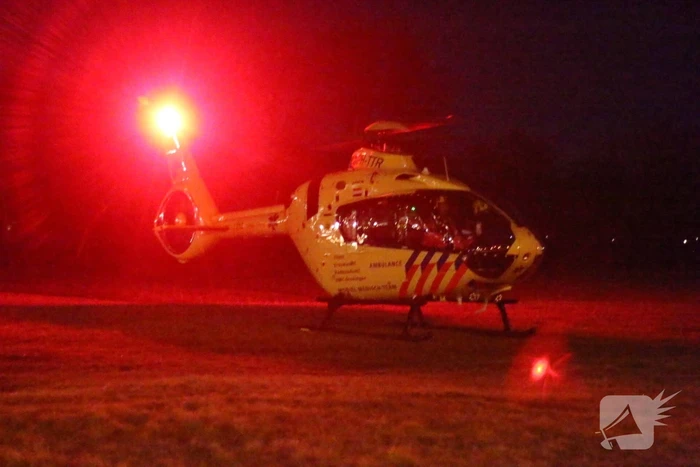 Traumahelikopter ingezet voor incident in woning