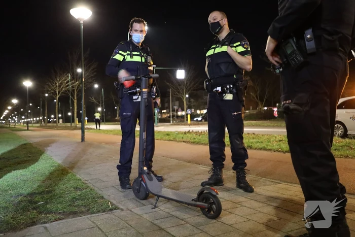Man gewond na val met elektrische step