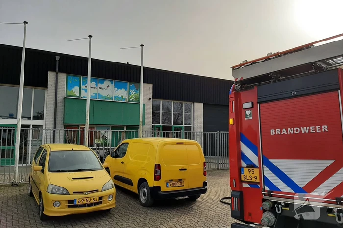 Brand in unit bedrijfsverzamelgebouw