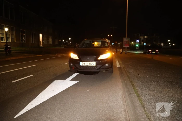 Bestuurder wilt keren maar veroorzaakt oliespoor