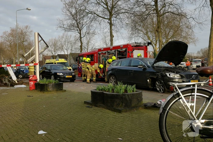 Flinke ravage na verkeersongeval