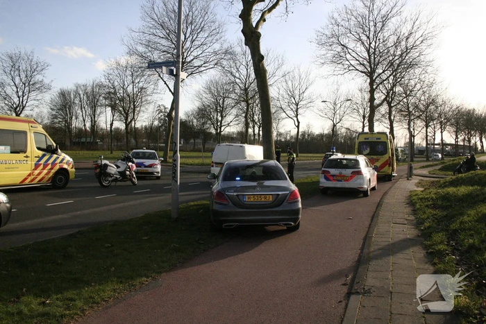 Fietser aangereden bij oversteekplaats