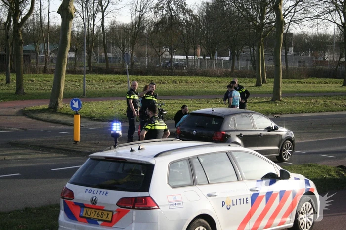 Fietser aangereden bij oversteekplaats