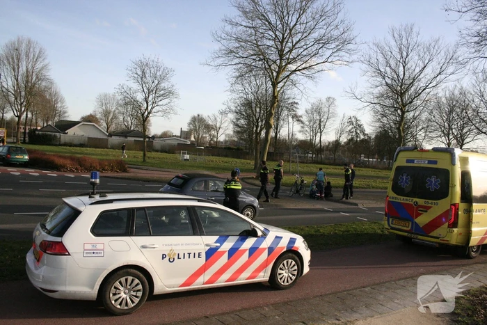 Fietser aangereden bij oversteekplaats