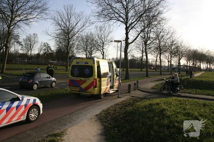 Fietser aangereden bij oversteekplaats