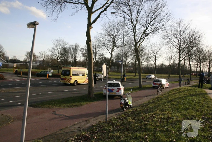 Fietser aangereden bij oversteekplaats