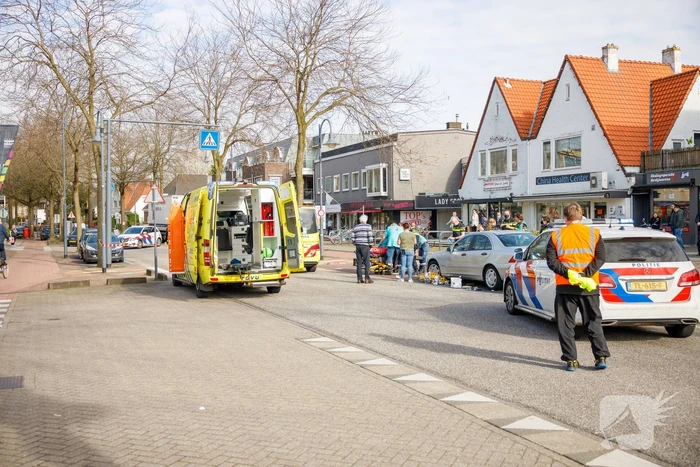 Vrouw ernstig gewond bij verkeersongeval