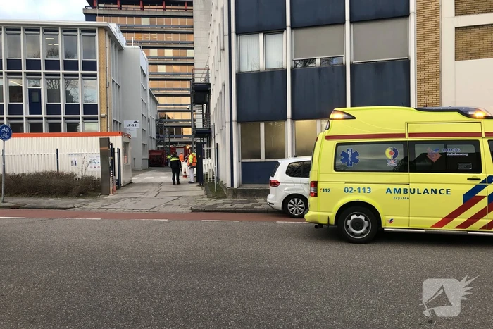 Lekkage van gevaarlijke stof bij campina laboratorium