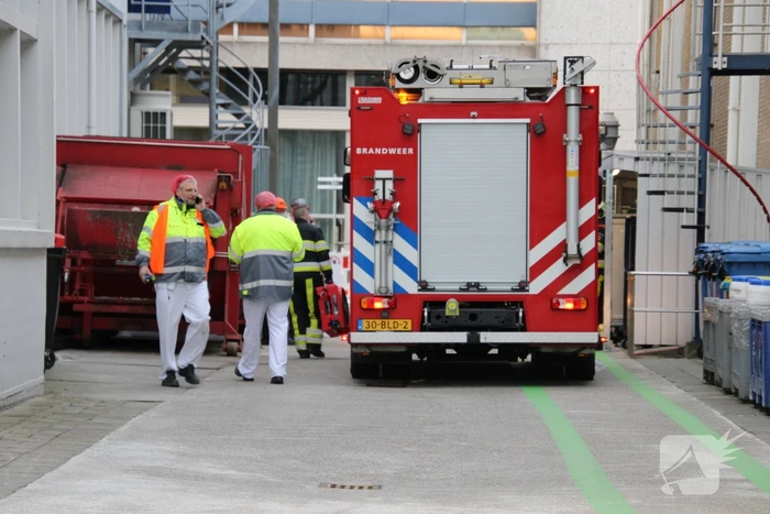 Lekkage van gevaarlijke stof bij campina laboratorium